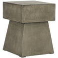 thumbnail image 4 of Safavieh Zen Mushroom Outdoor Concrete Accent Table - Dark Grey, 4 of 7