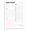 DAILY PLAN bai fen, variant on Portable Daily Planner with 60 Sheet Daily Fitness Meal Planner Notebook 21x14cm