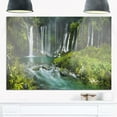 thumbnail image 2 of DESIGN ART Shiraito Falls near Mount Fuji Japan - Landscape Glossy Metal Wall Art, 2 of 4
