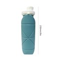 thumbnail image 3 of Copa De Agua Taza de agua plegable Botella de deportes portátil de silicona para beber al aire libre (azul) Likrtyny Para Estrenar, 3 of 8