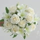 thumbnail image 4 of Ramo De Flores Artificiales, Flores Artificiales Para Bodas, Decoración Del Hogar, Centros De Mesa Y Arreglos De Pared, Decoración Floral De Mano, 4 of 8