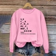 thumbnail image 2 of Enjoytime Valentine's Day Sweatshirt for Women Plus Size Letter Print Long Sleeve Drop Shoulder Pullover Comfy Dailywear Streetwear Womens Crewneck Sweatshirts Clothing Trendy 2024 on Clearance, 2 of 4