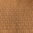 thumbnail image 1 of Ahgly Company Indoor Square Patterned Carrot Orange Area Rugs, 6' Square, 1 of 6