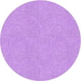 thumbnail image 1 of Ahgly Tapis Rond Lavable en Machine Intérieur Transitionnel Violet Violet, 7 Pieds Rond, 1 of 7