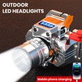 thumbnail image 1 of Meileang LED Headlight Ultra-bright High Lumens Rechargeable Waterproof Digital Power Display LED Headlamp Camping Lamp, 1 of 8