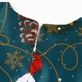 thumbnail image 3 of RIJOPUTY Christmas Dress for Toddler Girl Christmas Girls Size 14-16 Girls Christmas Size 12 Empire Waist Dress Bridal Shower Dress Newborn Baby, Navy 3-4 Years, 3 of 3