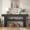 Black, variant on Frmobepts Fluted Console Table, Farmhouse 63" Long Narrow Entryway & Sofa Tables for Hallway, Tall Accent Table Behind Couch for Foyer Living Room, Black