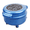 Blue, variant on Hyvance Smart Fried Egg Cooker, Automatic Fried Egg Maker for 6 Features like Sunny Side Up, Over Easy, Fully Cooked & More. Auto Power Off, Alarm, Round Shape, Non Stick Coating (Black)