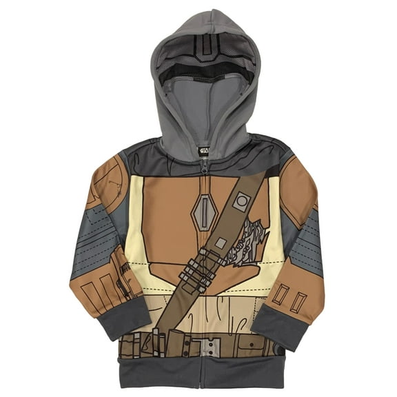 Star Wars The Mandalorian Mando Sublimated Costume Hoodie (Little Boys & Big Boys)