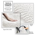 thumbnail image 6 of Lammaloe Chenille Bathroom Rugs Non Slip Bath Mat, 17x24 Ultra Absorbent, Bath Mats for Bathroom, Beige, 6 of 6