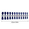 thumbnail image 5 of Uñas postizas Soidarity 24 piezas de ABS azul real, 5 of 5