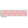 thumbnail image 3 of Ambesonne Spring Floral Fabric by the Yard Upholstery, Apple Blossoms Flower, 1 Yard, Pink and Pastel Green, 3 of 5