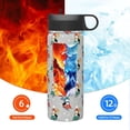 thumbnail image 6 of Yiaed Skiing penguin Print Water Bottle with Straw Lid, Stainless Steel Double Wall Insulated Water Bottle | Leak-Proof and Spill-Proof Water Bottle, 6 of 8