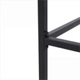 thumbnail image 2 of Outdoor Bar Stools | Modern Industrial Set of 2, 30 inch for Patio | Acacia Wood | Slate Gray, 2 of 11