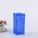 thumbnail image 1 of Zhuge Bolsas de mano de PVC transparente de colores gruesos a prueba de agua y fugas, bolsas de regalo de flores, bolsas de hielo para vino tinto (azul, 11 * 11 * 26 cm), 1 of 5