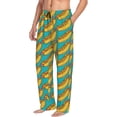 thumbnail image 6 of Pofeuu Hot Dogs 8 Print Men's Pajama Pants, Soft Lounge Pajama Pants with big pockets for Men Plaid Pj Bottoms-X-Large, 6 of 6