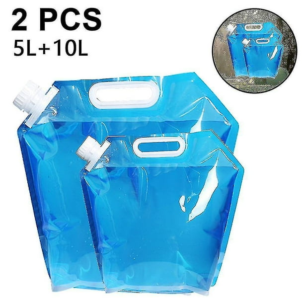 Collapsible Water Container, Bpa Free Plastic Water Carrier, Outdoor Folding Water Bag For Sport Cam