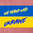 thumbnail image 3 of CafePress - We Stand With Ukraine T Shirt - Womens Comfort Colors® Shirt, 3 of 4