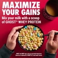 thumbnail image 5 of GHOST PROTEIN CEREAL, LUCKY CHARMS Flavor, 17G Protein, 9.4 oz, 5 of 15