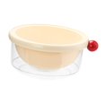thumbnail image 4 of simhoa Kitchen Strainer Colander Bowl Berry Pasta Salad 2 in 1 Kitchen Colander Set White 24x10.5cm, 4 of 8