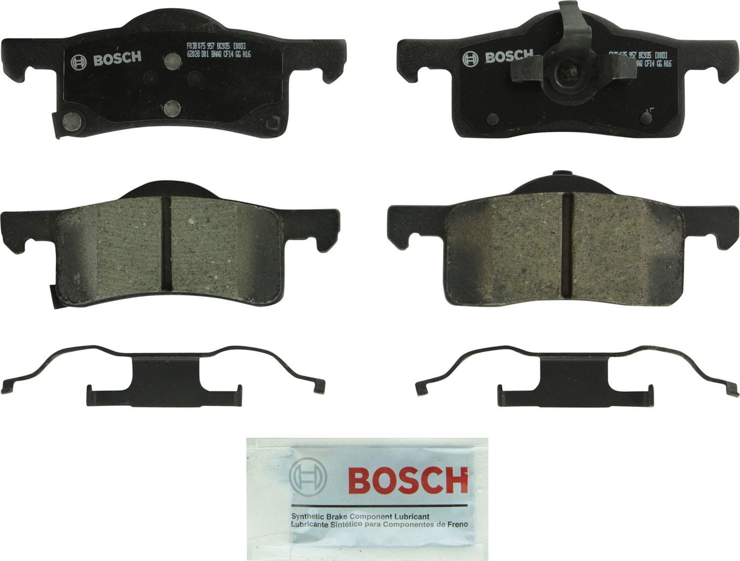 Bosch BC935 QuietCast Brake Pad Ceramic Brake Pads
