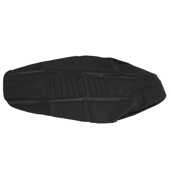Unique Bargains Universal Motorcycle Dirt Bike Faux Leather Soft Seat Cover Anti Slip Seat Cushion Black