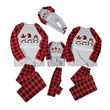 

family christmas pajamas Christmas Pajamas for Family Matching Pjs Set Classic Xmas Clothes for Teens Womens Mens 2022 Gifts