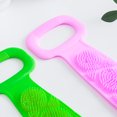 thumbnail image 4 of Monstrate Depurador de silicona para baño, herramienta multifuncional para fregar la espalda, cepillo para toallas de baño y ducha para el hogar Juegos de accesorios de baño rosado Monstrate HA5348-02, 4 of 6
