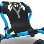 EzyRoller: Classic X - Blue - Ride-On Scooter, Cambering Motion, Pedal Free Cart, Hand Brakes, Extendable Frame, 154lb Capacity, Kids Ages 4+