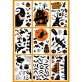 thumbnail image 1 of Decoraciones de Halloween Pegatinas para ventanas, pegatinas para ventanas de Halloween en interiores, suministros para fiestas en la escuela, la oficina y el hogar, 1 of 6
