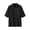 Black, variant on WREESH Men's Casual Zippered Henley T-Shirts Comfortable Short Sleeve Solid Color Tops Green