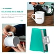 thumbnail image 6 of LEORX Easy Install Silicone Mug Clamp Wrap for Cup Heat Transfer Sublimation Green, 6 of 8