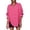 Hot Pink, variant on Women's Stain Shield Dress Shirts Long Sleeve Shirts Solid Work Business Button Down Shirts