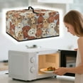 thumbnail image 3 of FOR U DESIGNS Dachshund Print Microwave Oven Dust Cover All-Season Machine Protector Decorative Dustproof Toaster Oven Covers (18.25" W x 14.5" D x 11" H)-S, 3 of 8