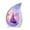 Boat-2, variant on VALERASH Boat Small Urns for Human Ashes Keepsake - Blue Cremation Urns for Human Ashes Purple Urn for Uncle & Aunty- 3 Inch