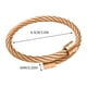 thumbnail image 5 of Pulsera de acero de aleación de titanio con detumescencia, pulsera abierta para hombres y mujeres., 5 of 5