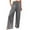 Dark Gray, variant on Sngxgn Pants for Women High Waisted Casual Pants Baggy Stretchy Wide Leg Streetwear with Pockets(Dark Gray,L)