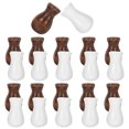 thumbnail image 3 of 24pcs Wooden Cord Pulls Decorative Tassel Charms for Blinds & Window Treatments Easy Installation for Roman Shades Ceiling Fans Brown White, 3 of 5