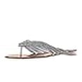 thumbnail image 3 of Nature Breeze Sandales Kylie-09 pour Femmes, Argent, 7.5, 3 of 3