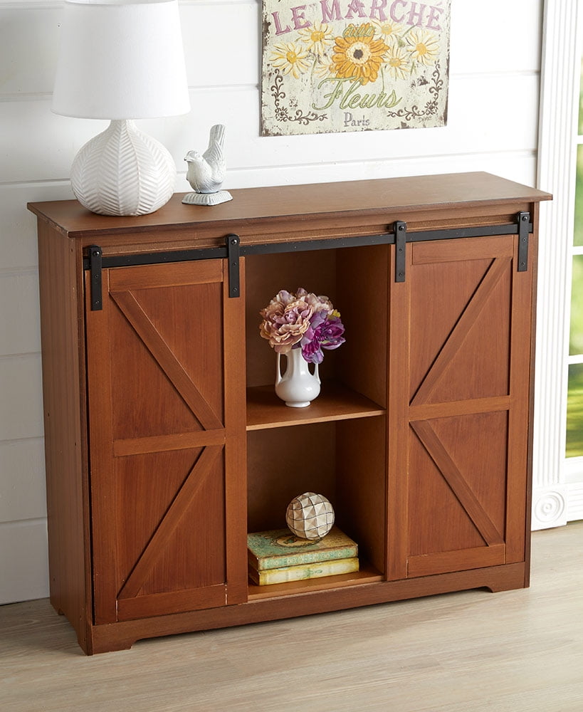 Barn DoorStyle Buffet (Rustic Wood)