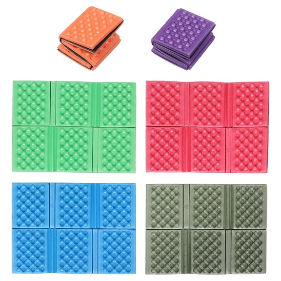 Nicehomfit 6Pcs Waterproof Folding Camping Mat Lightweight Portable Picnic Blanket for Outdoor Beach Travel