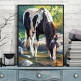 thumbnail image 2 of DIY 5D Diamond Painting Kits for Adults, Full Drill Embroidery Pictures Arts Crafts for Home Wall Decor Animals Horse, 2 of 7