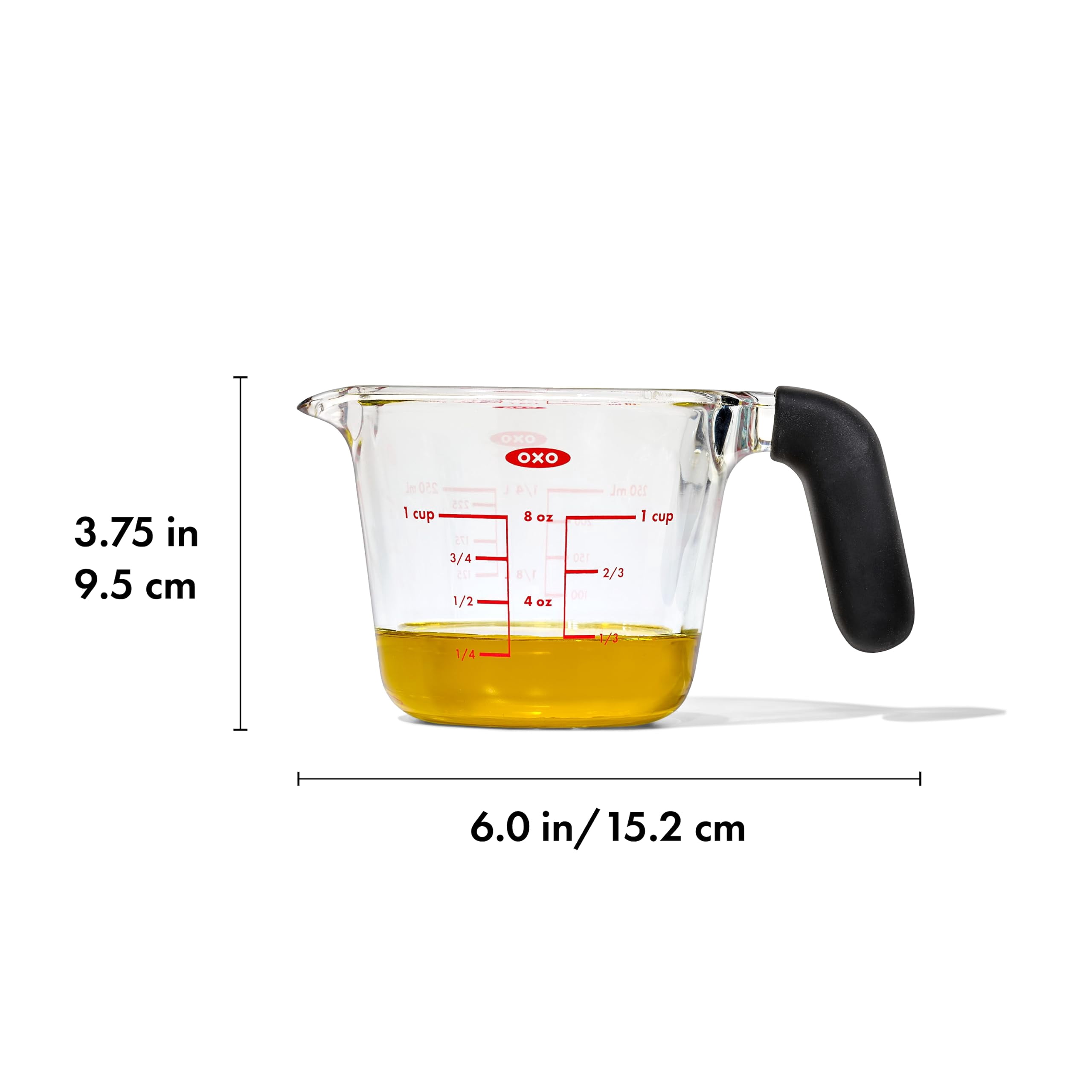 OXO Good Grips Glass Measuring Cup - Borosilicate Glass - 1 Cup