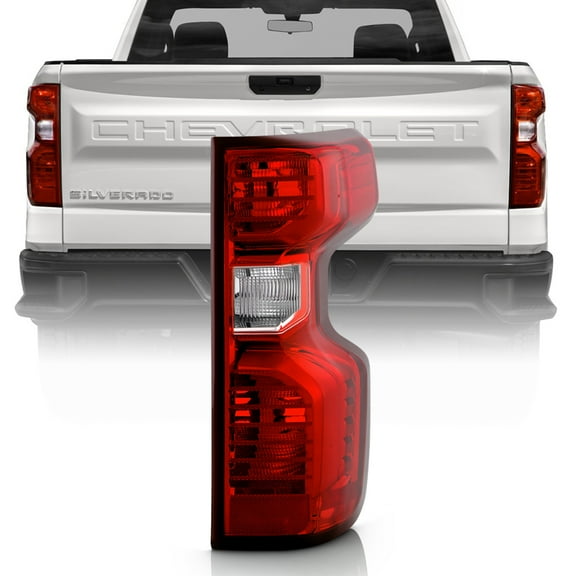2019-2023 Chevy Silverado 1500 Incandescent Tail Light w/Harness Passenger Side
