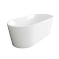 thumbnail image 5 of Elegant Kitchen & Bath BT30167GW-WHT 67 in. Bathtub, Glossy White with Polished White Trim, 5 of 8