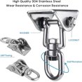 thumbnail image 3 of Gancho de Techo YONGSHENG Acero Inoxidable 304 Capacidad 500 kg Rotación 360, 3 of 5