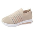 thumbnail image 5 of Mepaouo Womens Slip on Walking Shoes Breathable Sock Flats Mesh Casual Fashion Tennis Running Sneakers, 5 of 6