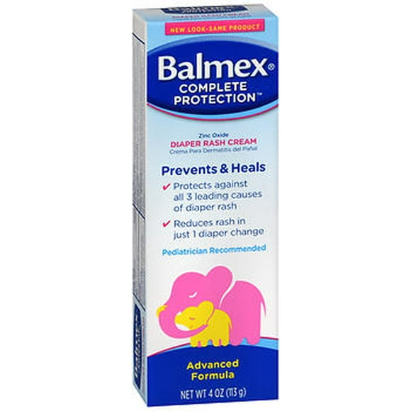 Balmex Complete Protection Diaper Rash Cream - 4 oz
