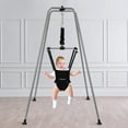 thumbnail image 3 of Cowiewie 2 in 1 Baby Exerciser Jumper Bouncer 6-24 Months Infant(Unisex), Grey+Black, 3 of 7