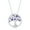 February (Amethyst), variant on Tree of Life Design Simulated Lavender Birthstone Pendant 16+2” Necklace Jewelry for Women or Teens
